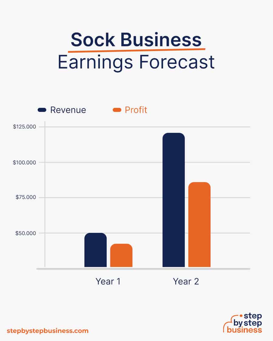 sock business earnings forecast