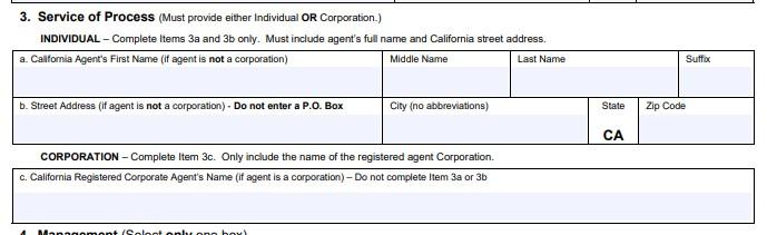  Register Your Registered Agent in California